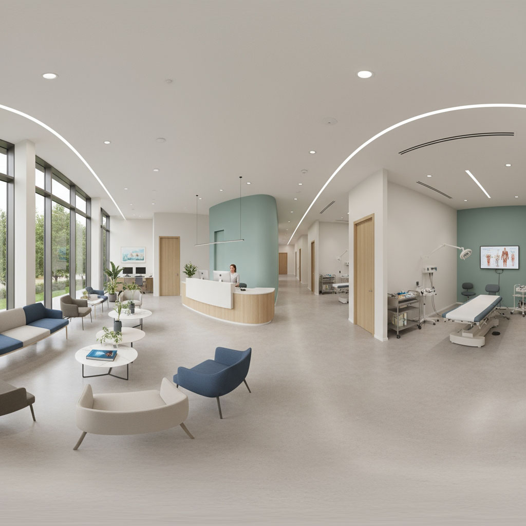 Virtual tour for clinics