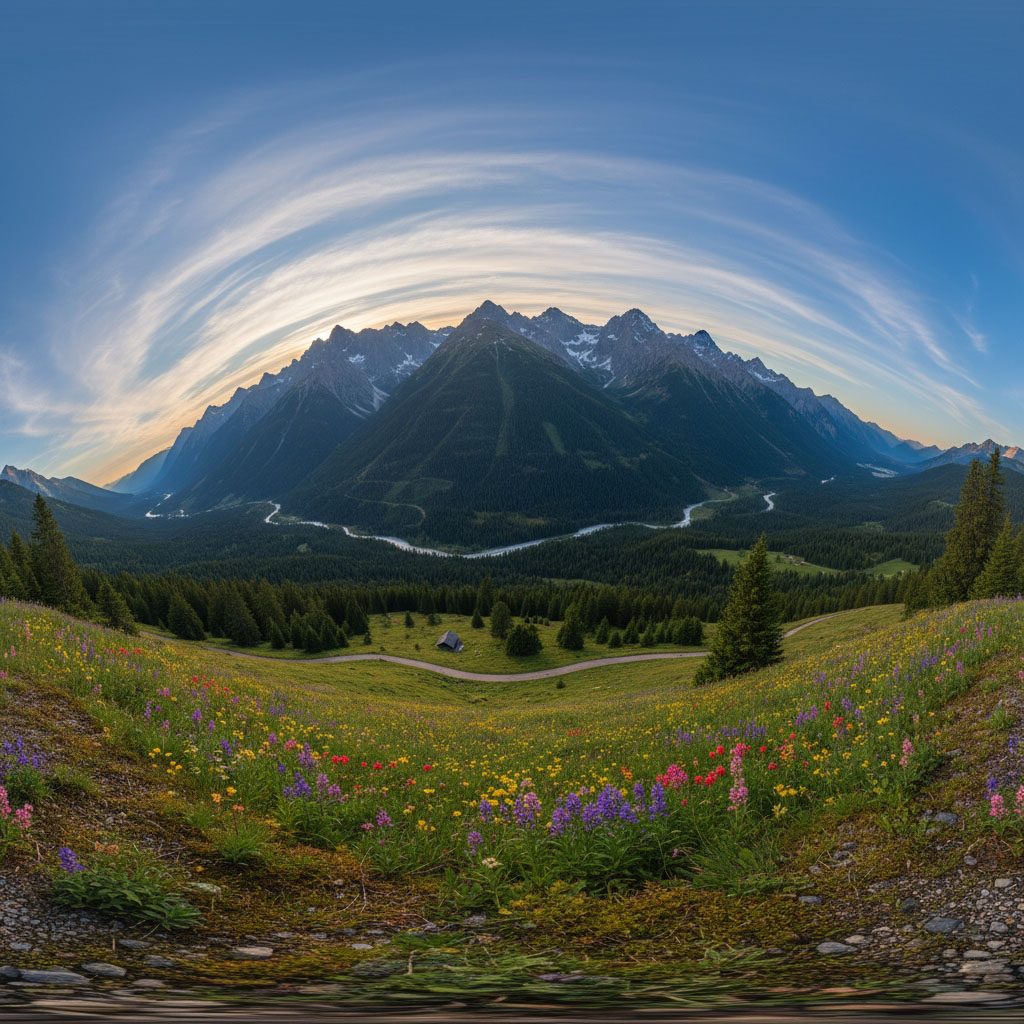 Experiência panorâmica para empresas